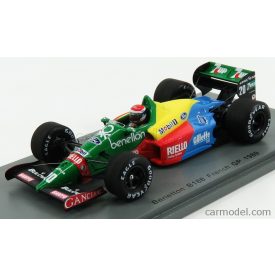 SPARK-MODEL BENETTON F1 B188 N 20 FRENCH GP 1989 E.PIRRO