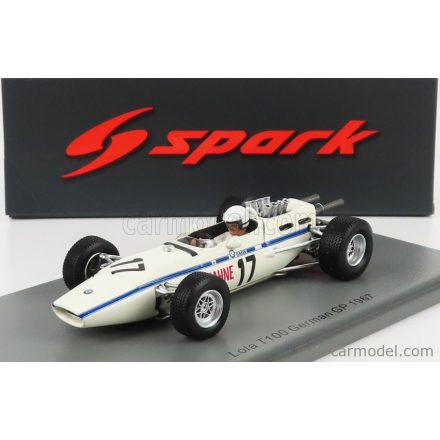 SPARK-MODEL LOLA F1 T100 N 17 GERMAN GP 1967 H.HAHNE