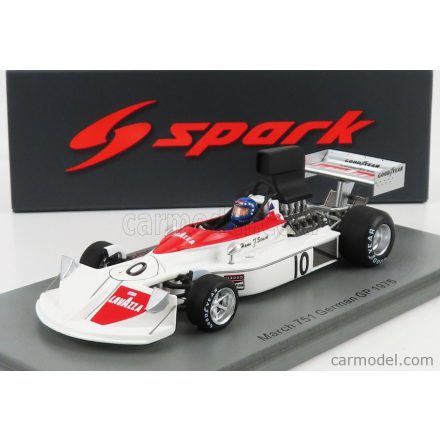 SPARK-MODEL MARCH F1 751 N 10 GERMAN GP 1975 H.STUCK