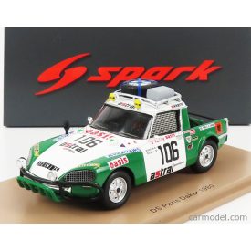  SPARK-MODEL CITROEN DS23 PICK-UP CLOSED N 106 RALLY DAKAR 1980 B.RONCIN - B.BIZET