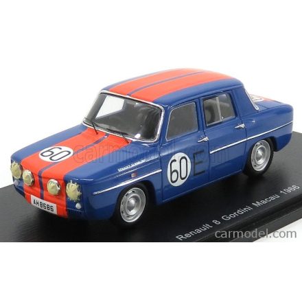 SPARK-MODEL Renault R8 GORDINI N 60 WINNER MACAU 1966 M.BIANCHI