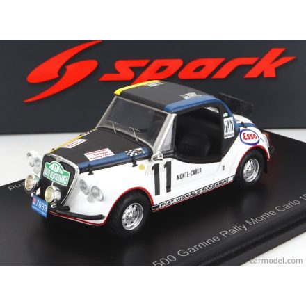 SPARK-MODEL - FIAT - 500 AMINE N 11 RALLY MONTECARLO 1969 R.F.DULBECCO - Y.LE GRAVEREND