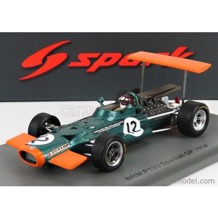 SPARK-MODEL BRM F1 P133 N 12 SPAIN GP 1969 J.OLIVER