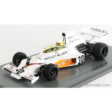 SPARK-MODEL McLAREN F1 M23 N 30 BRITISH GP 1973 J.SCHECKTER