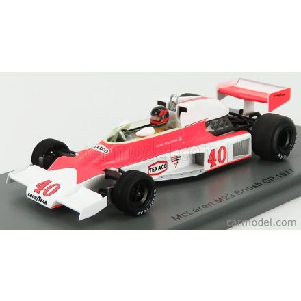 SPARK-MODEL McLAREN F1 M23 N 40 ENGLISH GP 1977 G.VILLENEUVE