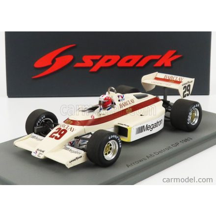 SPARK-MODEL ARROWS F1 A6 N 29 DETROIT GP 1983 M.SURER