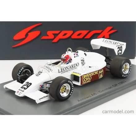 SPARK-MODEL ARROWS F1 A6 N 29 GERMANY GP 1983 M.SURER