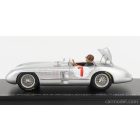 SPARK-MODEL MERCEDES 300SLR 3.0L S8 N 1 WINNER KRISTIANSTAD SWEDEN GP 1955 J.M.FANGIO