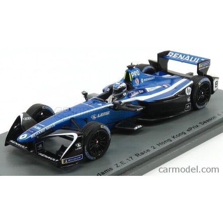 SPARK-MODEL RENAULT FORMULA-E Z.E.16 TEAM RENAULT E-DAMS N 8 HONG KONG SEASON 2017-2018 N. PROST