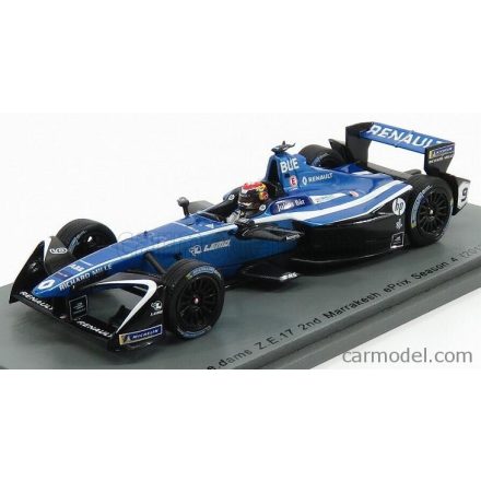 SPARK-MODEL RENAULT FORMULA-E Z.E.16 TEAM RENAULT E-DAMS N 9 MARRAKECH SEASON 2017-2018 S.BUEMI