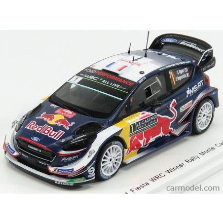 SPARK-MODEL FORD FIESTA WRC TEAM M-SPORT FORD WRT N 1 WINNER RALLY MONTECARLO 2018