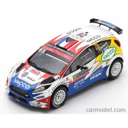 SPARK-MODEL FORD FIESTA R5 N 26 RALLY MONTECARLO 2019 A.FOURMAUX - R.JAMOUL