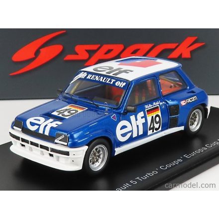 SPARK-MODEL Renault R5 TURBO ELF N 49 EUROCUP 1981 W.ROHRL