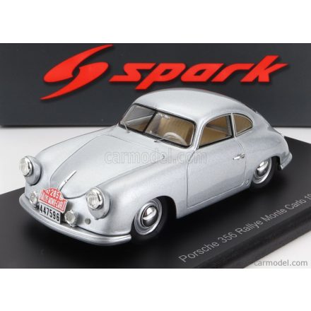 SPARK-MODEL PORSCHE 356 COUPE N 285 RALLY MONTECARLO 1952 F.VAN DE KAART - J.SWATERS
