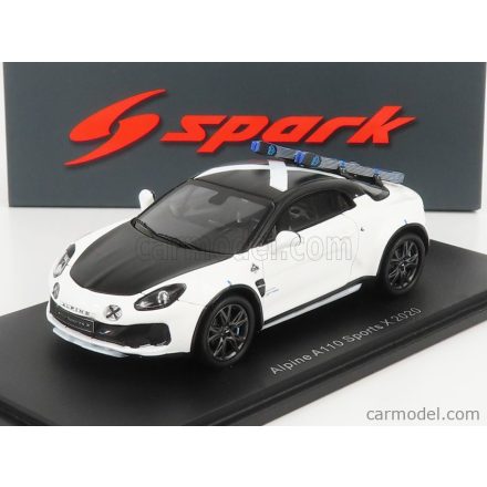 SPARK-MODEL Renault ALPINE A110 SPORT X WITH SKI 2020
