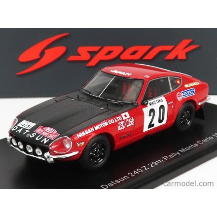 SPARK-MODEL DATSUN 240Z N 20 RALLY MONTECARLO 1972 T.FALL - M.WOOD