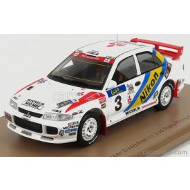   SPARK-MODEL MITSUBISHI LANCER EVOLUTION III N 3 2nd RALLY BEIJING HONG KONG 1995 A.VATANEN - F.PONS