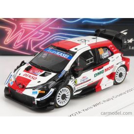   SPARK-MODEL TOYOTA YARIS WRC N 33 2nd RALLY CROATIA 2021 E.EVANS - S.MARTIN