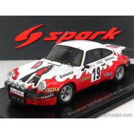   SPARK-MODEL PORSCHE 911 CARRERA N 19 RALLY MONTECARLO 1977 B.BEGUIN - G.GILLOT