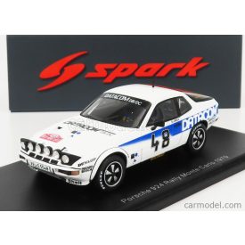   SPARK-MODEL PORSCHE 924 GTS COUPE (night version) N 48 RALLY MONTECARLO 1979 A.JANDA - H.RISTL