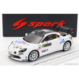   SPARK MODEL ALPINE A110 RALLY RGT TEAM CHAZEL TECHNOLOGIE COURSE N 63 RALLY MONTECARLO 2023 R.FRAU - S.MARQUEZ