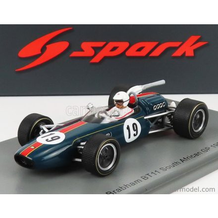 SPARK-MODEL BRABHAM F1 BT11 N 19 AFRIQUE DEL SUD GP 1967 D.CHARLTON