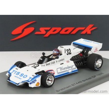 SPARK-MODEL BRABHAM F1 BT44B N 32 BRITISH GP 1976 B.EVANS