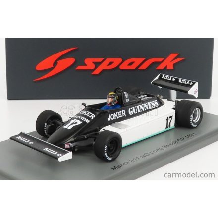 SPARK-MODEL MARCH F1 811 N 17 LONG BEACH GP 1981 D.DALY