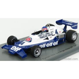   SPARK MODEL TYRRELL F1 008 N 4 3rd ARGENTINE GP 1978 P.DEPAILLER