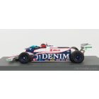 SPARK-MODEL OSELLA F1 FAIB DENIM N 31 BELGIUM GP 1981 P.GHINZANI