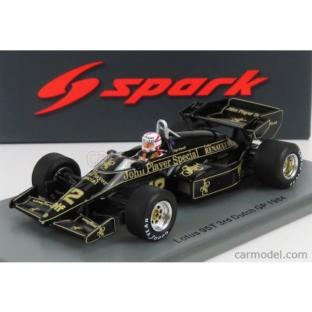 SPARK-MODEL LOTUS F1 95T N 12 3rd HOLLAND GP 1984 N.MANSELL