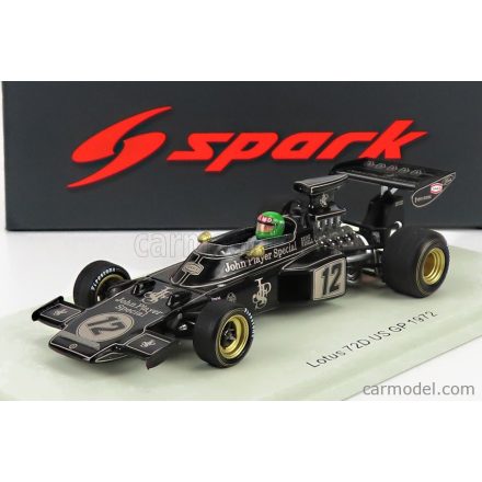 SPARK-MODEL LOTUS F1 72D DENIM N 12 USA GP 1972 R.WISELL