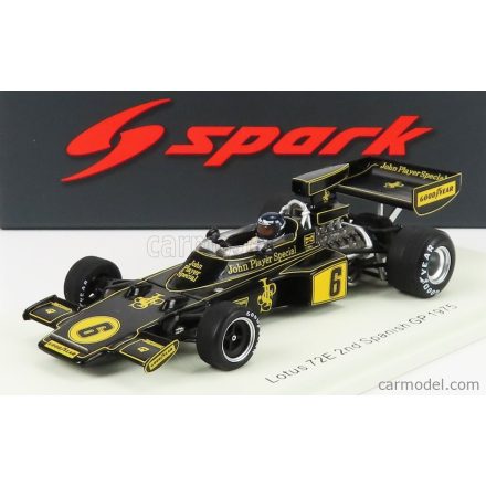 SPARK-MODEL LOTUS F1 72E N 6 2nd SPAIN GP 1975 J.ICKX