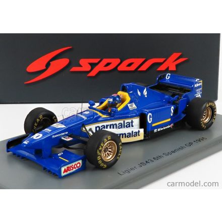 SPARK-MODEL LIGIER F1 JS43 N 10 SPAIN GP 1996 P.DINIZ