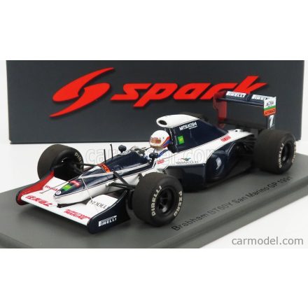 SPARK-MODEL BRABHAM F1 BT60Y N 7 SAN MARINO GP 1991 M.BRUNDLE