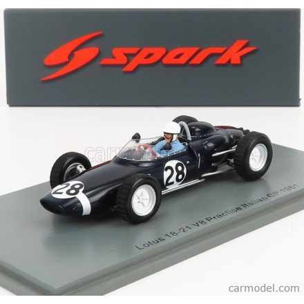 SPARK-MODEL LOTUS F1 18-21 N 28 ITALY GP 1961 S.MOSS