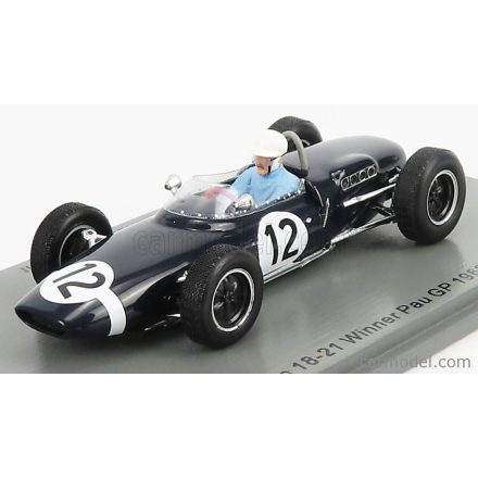 SPARK-MODEL LOTUS F1 18-21 N 12 WINNER PAU GP 1962 M.TRINTIGNANT