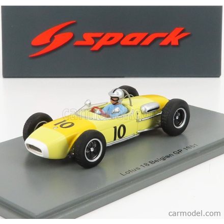SPARK-MODEL LOTUS F1 18 N 10 BELGIUM GP 1961 W.MAIRESSE