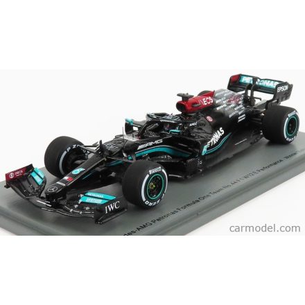 SPARK-MODEL MERCEDES F1 W12 MERCEDES M12 EQ POWER+ TEAM AMG PETRONAS MOTORSPORT FORMULA ONE N 44 WINNER BAHRAIN GP 2021 LEWIS HAMILTON