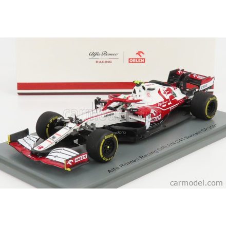 SPARK-MODEL ALFA ROMEO F1 C41 TEAM ORLEN RACING N 99 BAHRAIN GP 2021 ANTONIO GIOVINAZZI