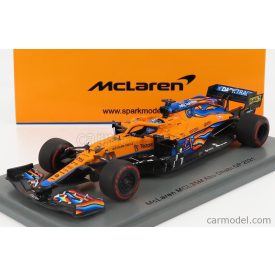   SPARK-MODEL McLAREN F1 MCL35L MERCEDES M12 EQ POWER+ TEAM MCLAREN N 3 ABU DHABI GP 2021 DANIEL RICCIARDO