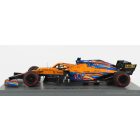 SPARK-MODEL McLAREN F1 MCL35L MERCEDES M12 EQ POWER+ TEAM MCLAREN N 3 ABU DHABI GP 2021 DANIEL RICCIARDO