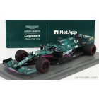 SPARK-MODEL ASTON MARTIN F1 AMR21 MERCEDES M12 EQ POWER+ TEAM COGNIZANT FORMULA ONE N 18 ABU DHABI GP 2021 LANCE STROLL - 100th GP