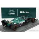 SPARK-MODEL ASTON MARTIN F1 AMR21 MERCEDES M12 EQ POWER+ TEAM COGNIZANT FORMULA ONE N 18 ABU DHABI GP 2021 LANCE STROLL - 100th GP