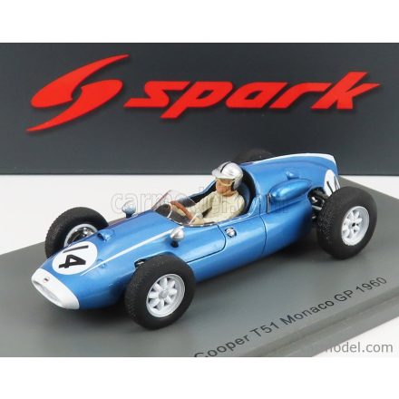 SPARK-MODEL COOPER F1 T51 N 14 MONACO GP 1960 R.SALVADORI