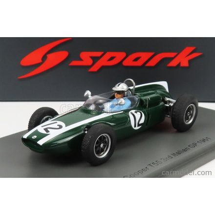 SPARK-MODEL COOPER F1 T55 N 12 3rd ITALY GP 1961 B.McLAREN