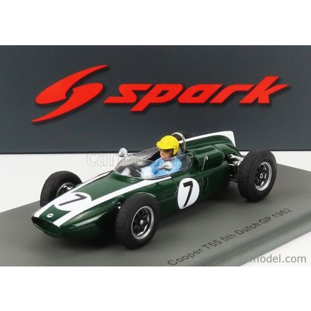 SPARK-MODEL COOPER F1 T55 N 7 HOLLAND GP 1962 T.MAGGS