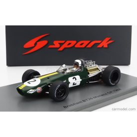 SPARK MODEL BRABHAM F1 BT26 N 2 MONACO GP 1968 J.BRABHAM