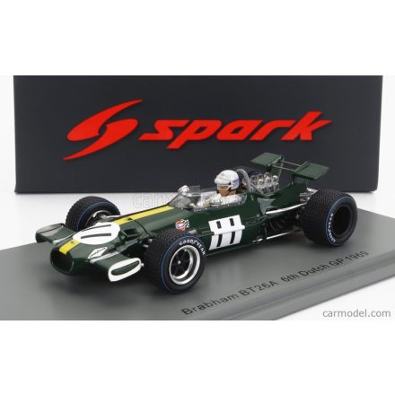 SPARK MODEL BRABHAM F1 BT26A N 11 HOLLAND GP 1969 J.BRABHAM