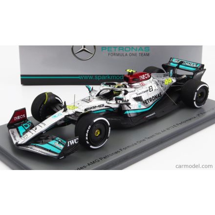 SPARK-MODEL MERCEDES GP - F1 W13E TEAM MERCEDES-AMG PETRONAS F1 N 44 2nd FRANCE GP 2022 LEWIS HAMILTON